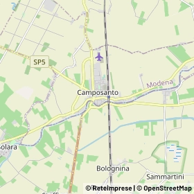 Mappa Camposanto