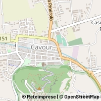 Map Cavour