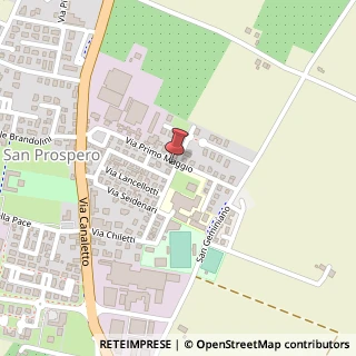 Mappa Via I° Maggio, 14, 41030 San Prospero, Modena (Emilia Romagna)