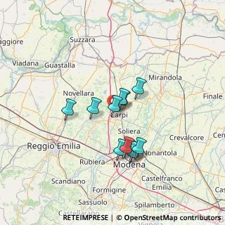 Mappa Via Ricerca Scientifica, 41012 Carpi MO, Italia (10.53545)