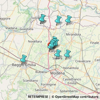 Mappa Via Ricerca Scientifica, 41012 Carpi MO, Italia (10.68333)
