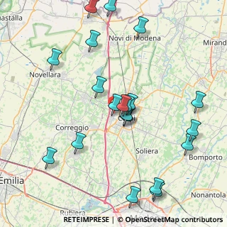 Mappa Via Ricerca Scientifica, 41012 Carpi MO, Italia (9.053)