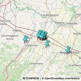 Mappa Via Taro, 43125 Parma PR, Italia (5.73727)