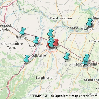 Mappa Via Taro, 43125 Parma PR, Italia (15.88563)