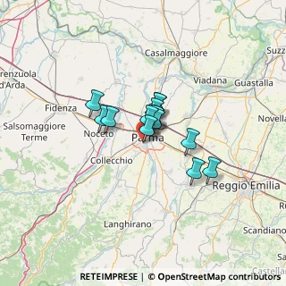 Mappa Via Taro, 43125 Parma PR, Italia (7.575)