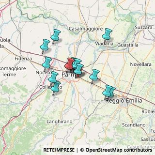 Mappa Via Marco Emilio Lepido, 43100 Parma PR, Italia (9.95188)
