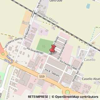 Mappa Via F. Coppi, 4-6 A, 43122 Parma, Parma (Emilia Romagna)