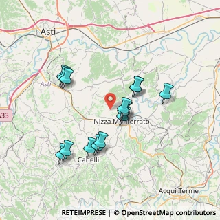 Mappa Strada Provinciale, 14049 Nizza Monferrato AT, Italia (6.562)