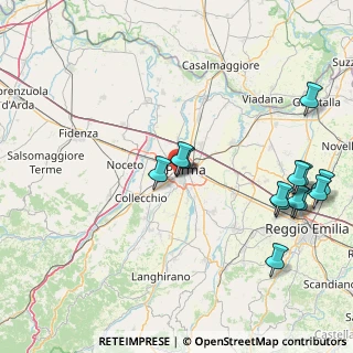Mappa Via Alfredo Zerbini, 43125 Parma PR, Italia (19.61154)