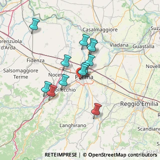 Mappa Via Alfredo Zerbini, 43125 Parma PR, Italia (11.685)