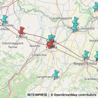 Mappa Via Alfredo Zerbini, 43125 Parma PR, Italia (25.68143)