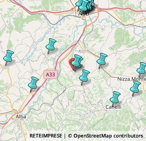 Mappa Via Fantolino, 14055 Costigliole d'Asti AT, Italia (10.315)