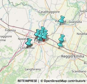 Mappa Via Giovenale, 43123 Parma PR, Italia (8.06462)