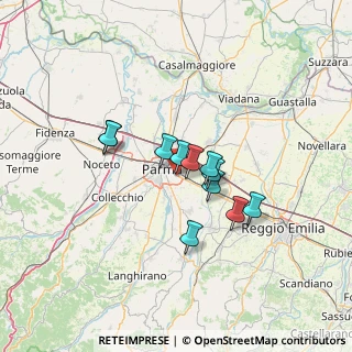 Mappa Via Giovenale, 43123 Parma PR, Italia (9.57182)