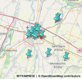 Mappa Via Giovenale, 43123 Parma PR, Italia (5.44769)