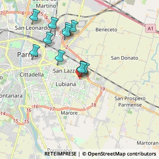 Mappa Piazzale Sallustio Gaio Crispo, 43123 Parma PR, Italia (1.92091)