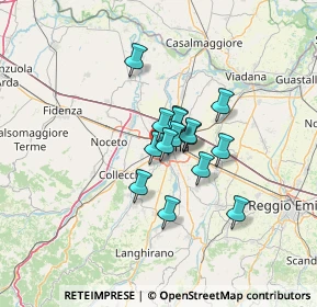 Mappa Via Lerici, 43126 Parma PR, Italia (8.286)