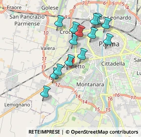 Mappa Via Lerici, 43126 Parma PR, Italia (1.70643)