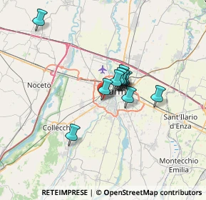Mappa Via Lerici, 43126 Parma PR, Italia (4.59818)