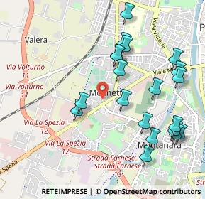 Mappa Via Lerici, 43126 Parma PR, Italia (1.0995)