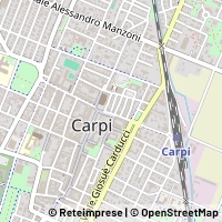Mapa Carpi