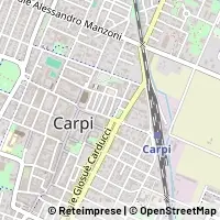 Mapa Carpi