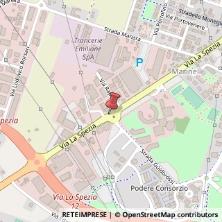 Mappa Via la spezia 1, 43100 Parma, Parma (Emilia Romagna)
