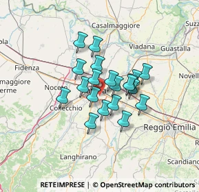 Mappa Via Tito Josip Broz, 43123 Parma PR, Italia (9.137)