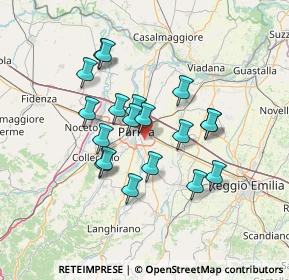 Mappa Via Tito Josip Broz, 43123 Parma PR, Italia (11.78053)
