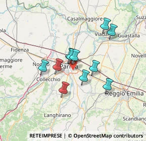 Mappa Via Tito Josip Broz, 43123 Parma PR, Italia (10.66182)