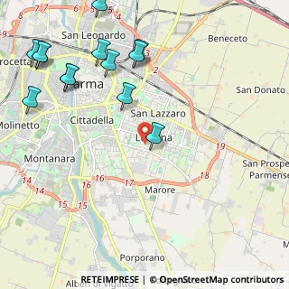 Mappa Via Tito Josip Broz, 43123 Parma PR, Italia (2.81)