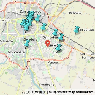 Mappa Via Tito Josip Broz, 43123 Parma PR, Italia (2.2375)