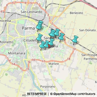Mappa Via Tito Josip Broz, 43123 Parma PR, Italia (1.1)