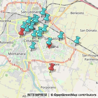 Mappa Via Tito Josip Broz, 43123 Parma PR, Italia (2.064)