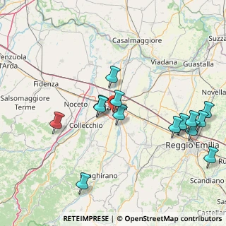 Mappa Via Inigo Campioni, 43125 Parma PR, Italia (17.65643)
