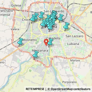 Mappa Via Inigo Campioni, 43125 Parma PR, Italia (2.0395)