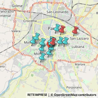 Mappa Via Inigo Campioni, 43125 Parma PR, Italia (0.97063)