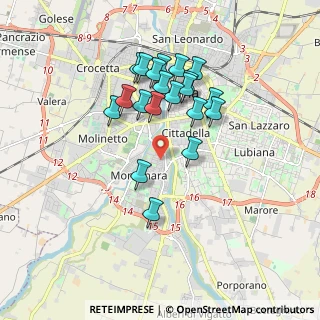 Mappa Via Inigo Campioni, 43125 Parma PR, Italia (1.614)