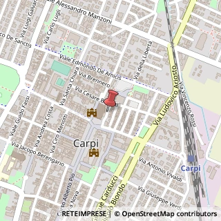 Mappa Via Duomo, 13, 41012 Carpi, Modena (Emilia Romagna)