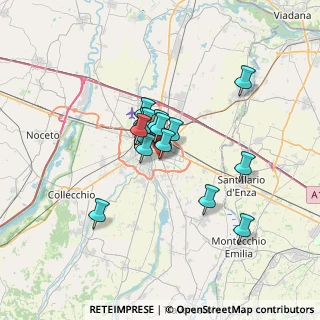 Mappa Piazzale Athos Maestri, 43123 Parma PR, Italia (4.942)