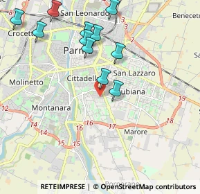 Mappa Piazzale Athos Maestri, 43123 Parma PR, Italia (2.16818)