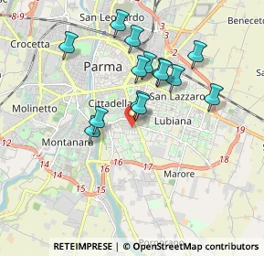 Mappa Piazzale Athos Maestri, 43123 Parma PR, Italia (1.61286)