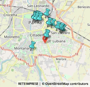 Mappa Piazzale Athos Maestri, 43123 Parma PR, Italia (1.6825)