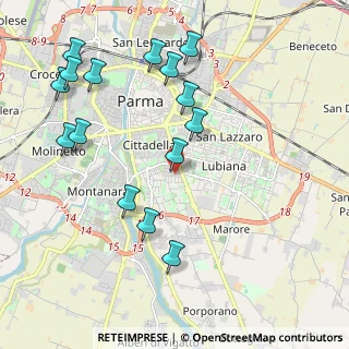 Mappa Piazzale Athos Maestri, 43123 Parma PR, Italia (2.32667)
