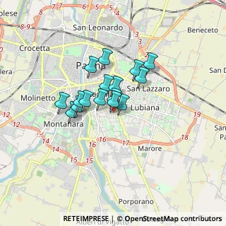 Mappa Piazzale Athos Maestri, 43123 Parma PR, Italia (1.14563)