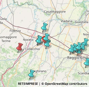 Mappa Via Enza, 43125 Parma PR, Italia (17.61143)