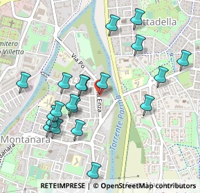 Mappa Via Enza, 43125 Parma PR, Italia (0.521)