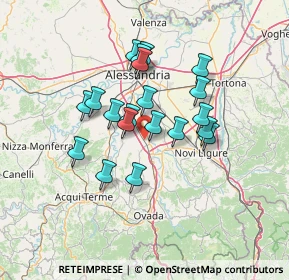 Mappa Strada Comunale detta Emilia, 15077 Predosa AL, Italia (11.17)