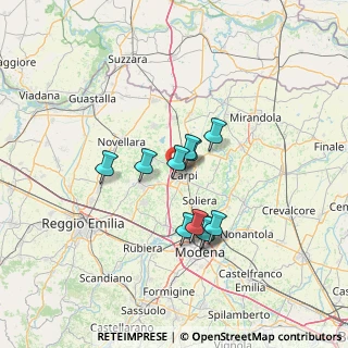 Mappa Via Rudolf Diesel, 41012 Carpi MO, Italia (10.33091)