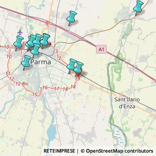 Mappa Strada Statale 9 Via Emilia, 43123 Parma PR, Italia (5.3375)